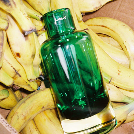 BOTELLA DE CRISTAL FRED VERDE