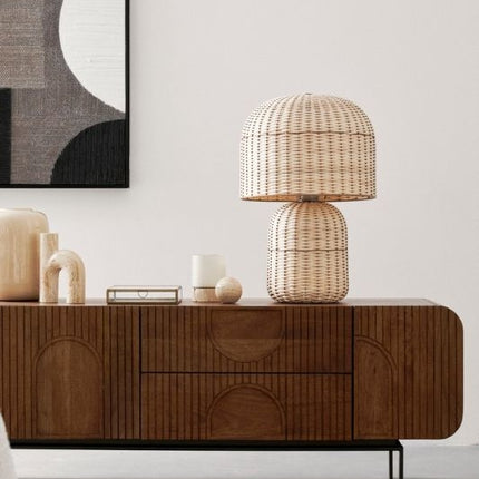 LÁMPARA DE MESA SIKKIM RATAN