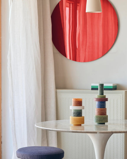 CANDELABRO STACK 06 MARRÓN