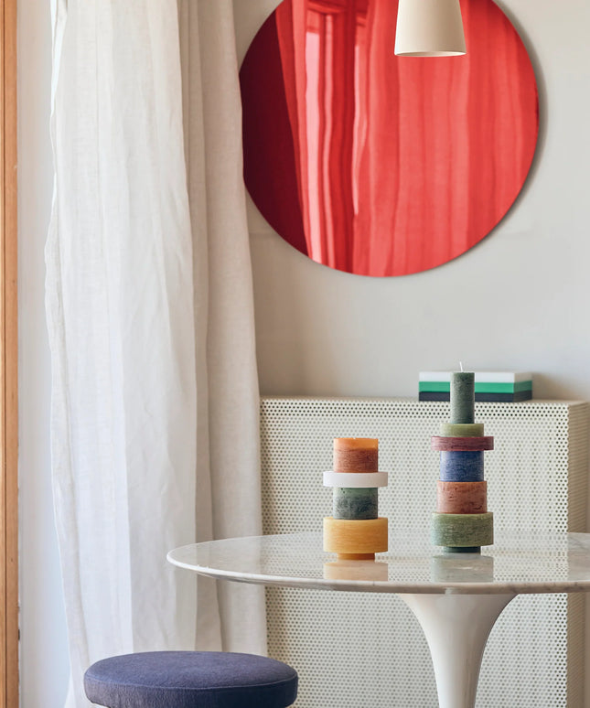 CANDELABRO STACK 06 MARRÓN