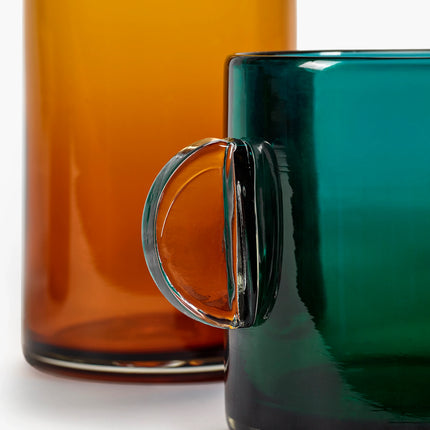 JARRÓN DE VIENTO Y FUEGO AZUL