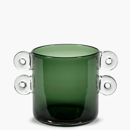 JARRÓN DE VIENTO Y FUEGO VERDE