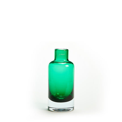 BOTELLA DE CRISTAL FRED VERDE