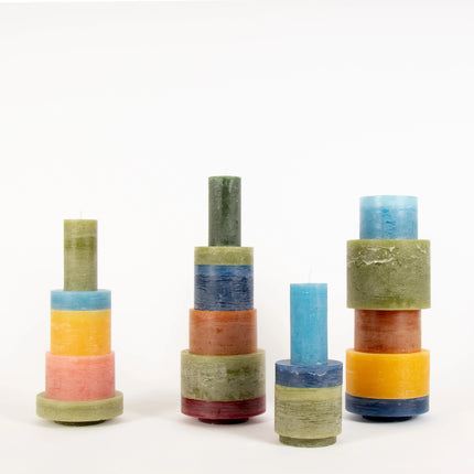 CANDELABRO STACK 06 MARRÓN