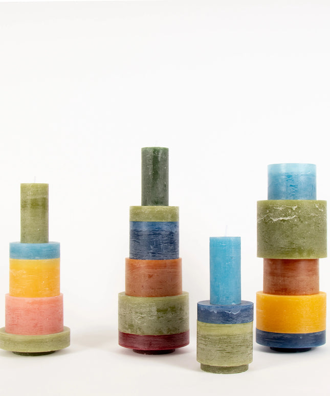 CANDELABRO STACK 06 MARRÓN