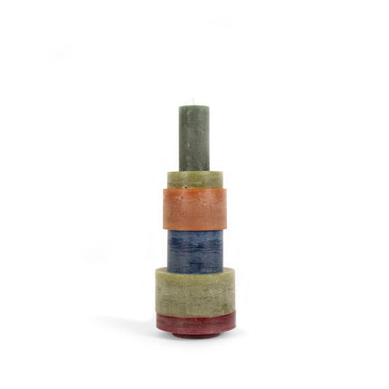 CANDELABRO STACK 06 MARRÓN