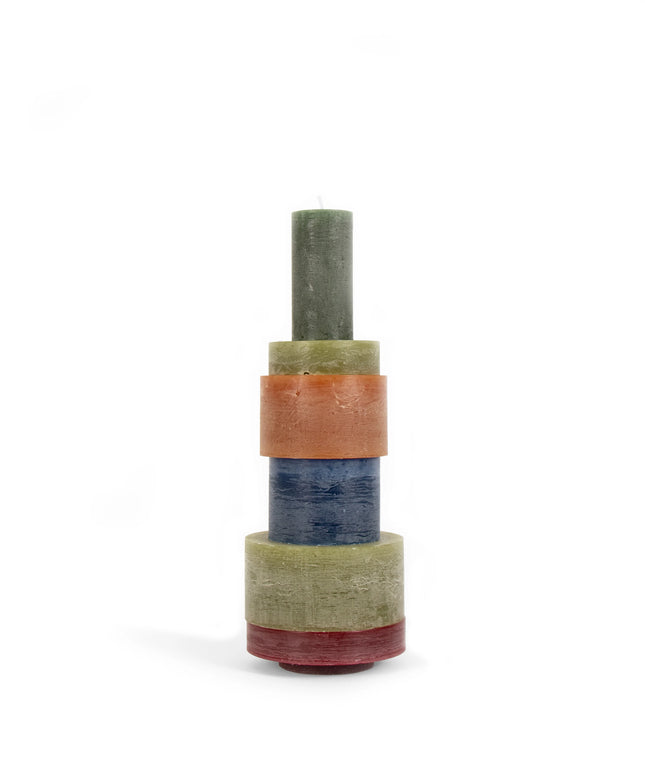 CANDELABRO STACK 06 MARRÓN