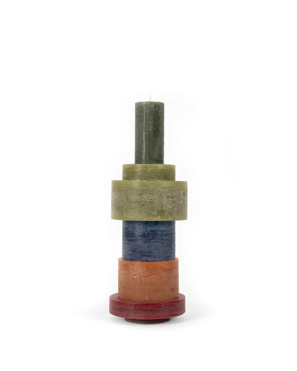 CANDELABRO STACK 06 MARRÓN