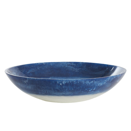 PLATO AZUL Y BLANCO