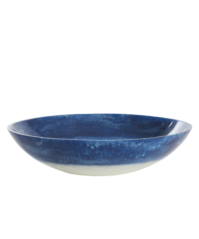 PLATO AZUL Y BLANCO
