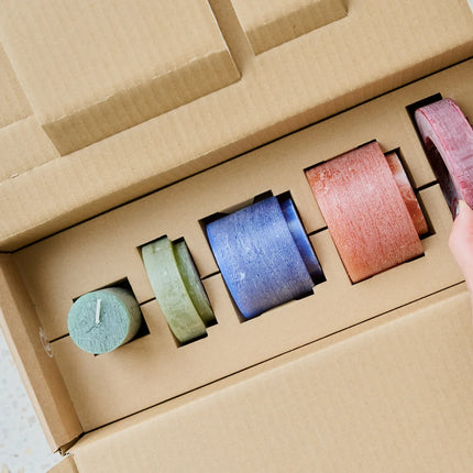 CANDELABRO STACK 03 BEIGE